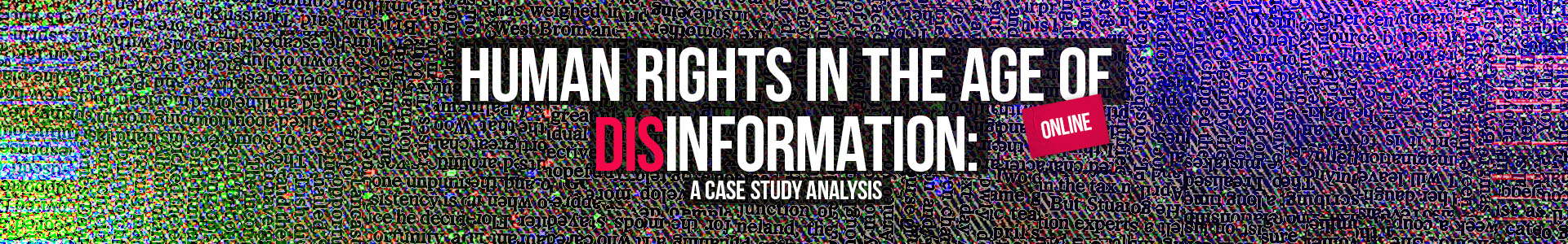 Human Rights in the age of disinformation: a case study analysis